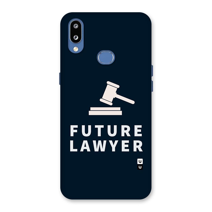 Future Lawyer Back Case for Galaxy M01s
