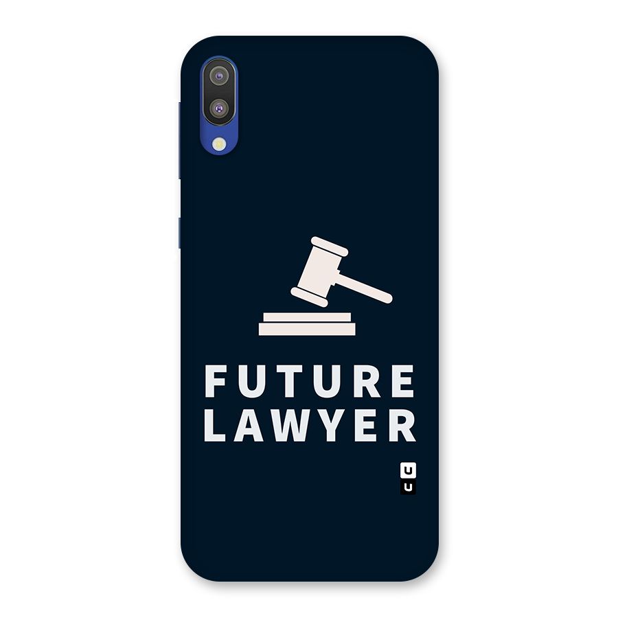 Future Lawyer Back Case for Galaxy M10