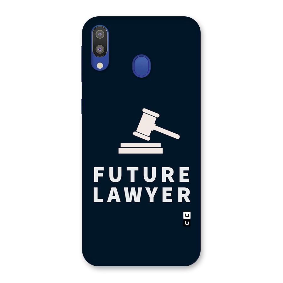 Future Lawyer Back Case for Galaxy M20