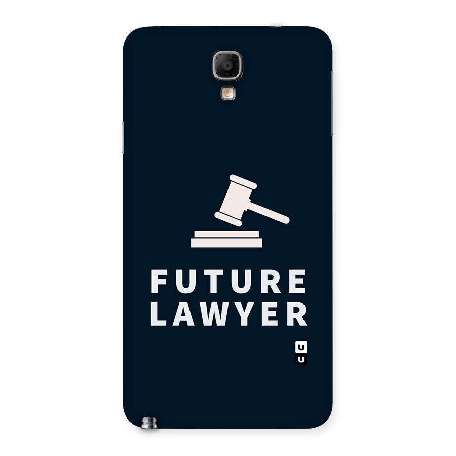 Future Lawyer Back Case for Galaxy Note 3 Neo