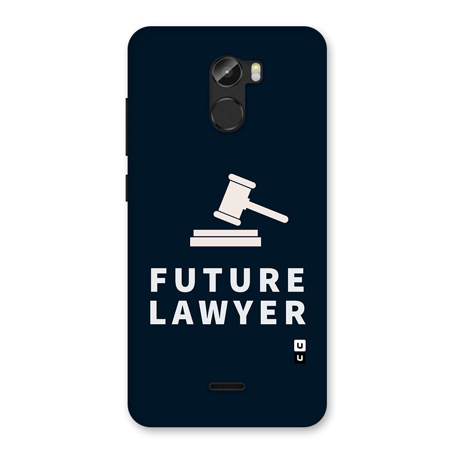 Future Lawyer Back Case for Gionee X1