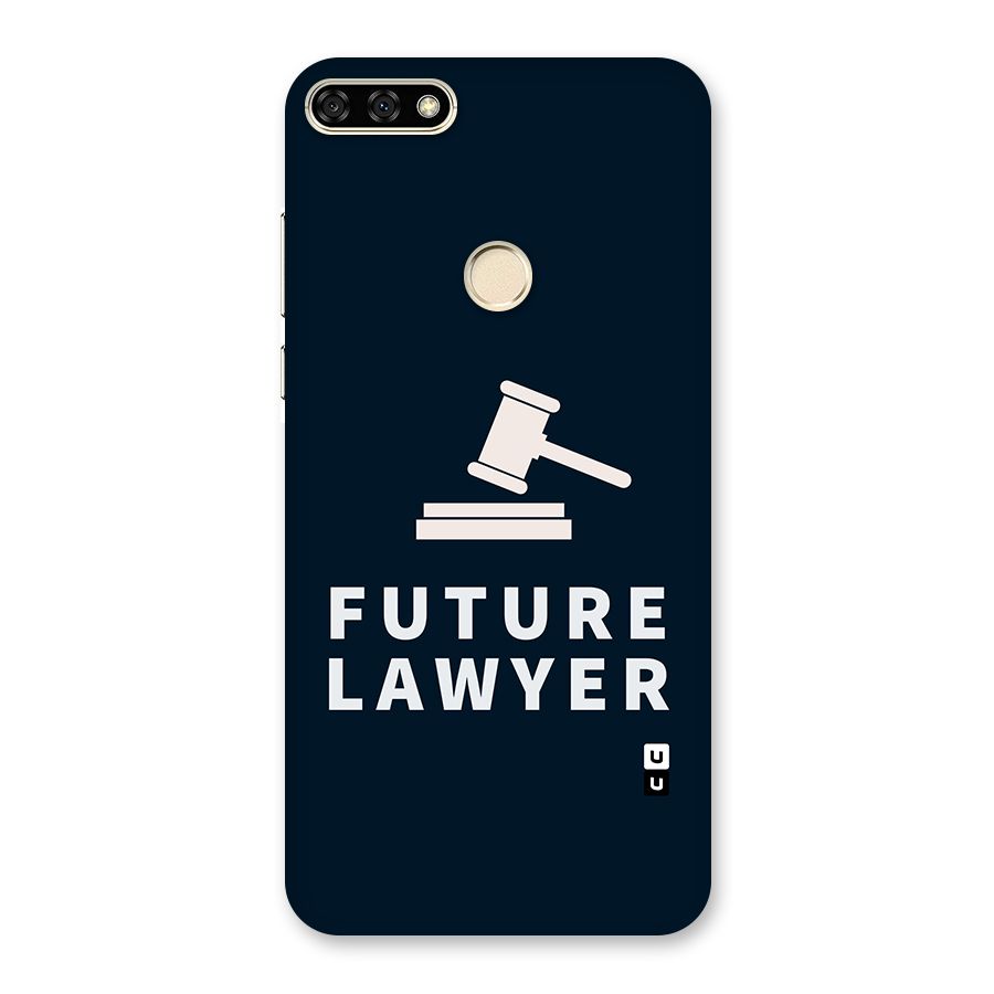 Future Lawyer Back Case for Honor 7A