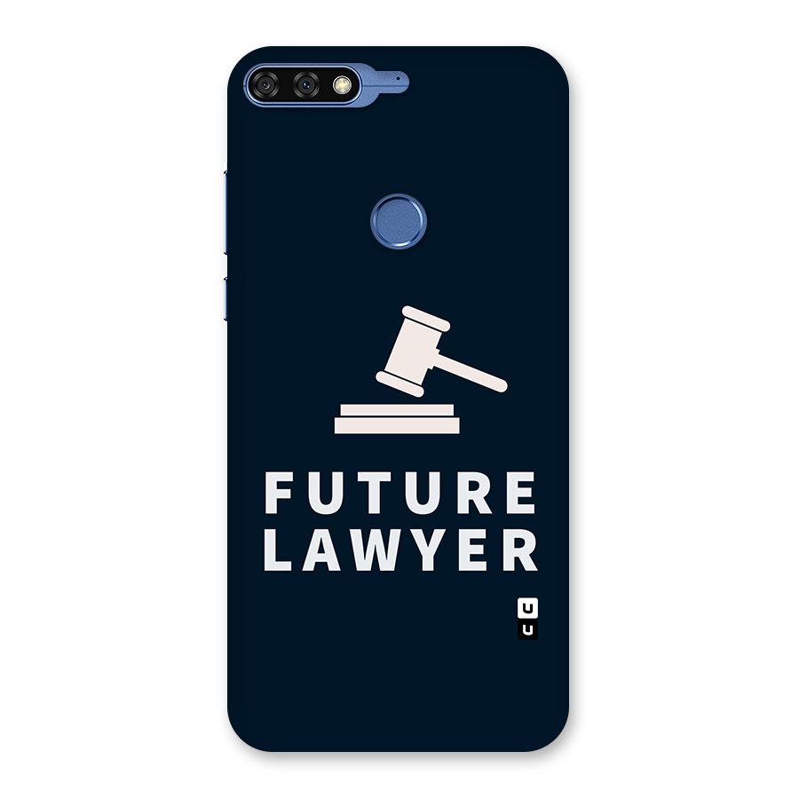 Future Lawyer Back Case for Honor 7C