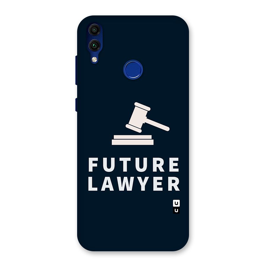 Future Lawyer Back Case for Honor 8C