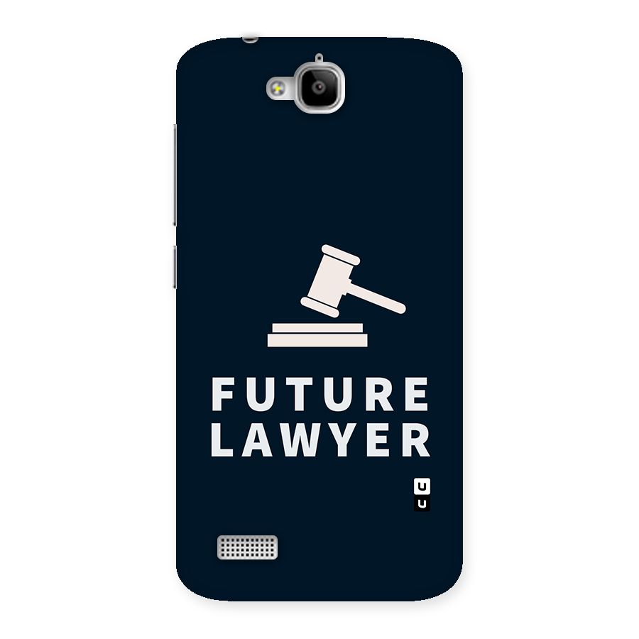 Future Lawyer Back Case for Honor Holly