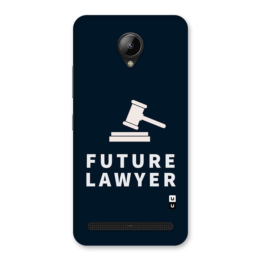 Future Lawyer Back Case for Lenovo C2