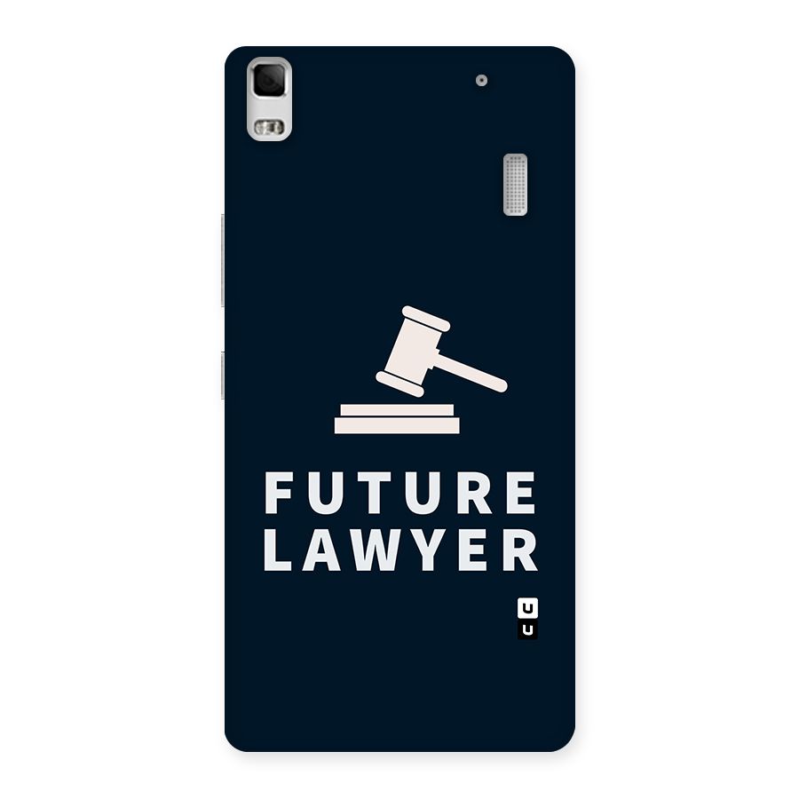Future Lawyer Back Case for Lenovo K3 Note