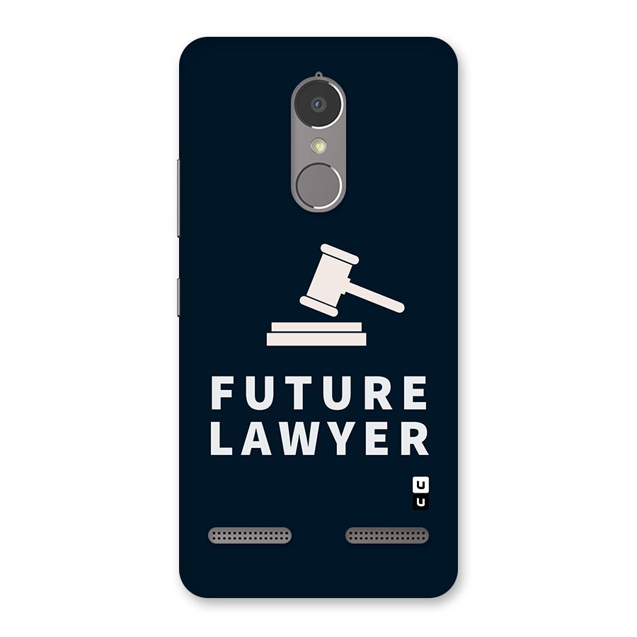 Future Lawyer Back Case for Lenovo K6
