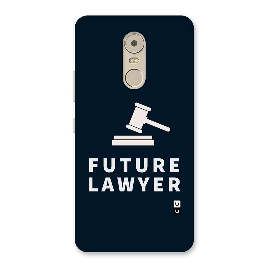 Future Lawyer Back Case for Lenovo K6 Note