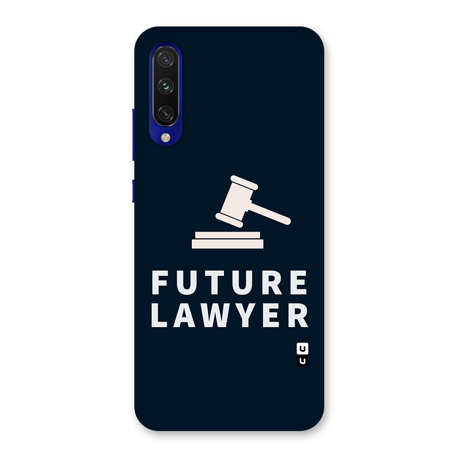 Future Lawyer Back Case for Mi A3
