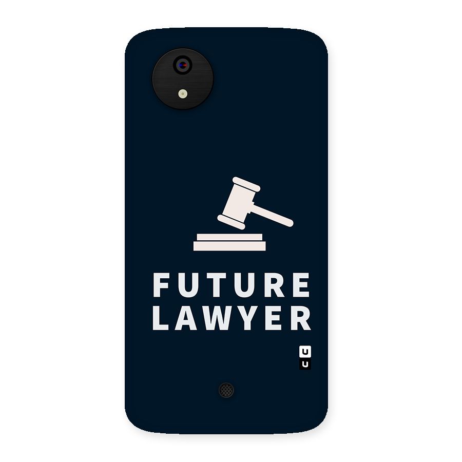 Future Lawyer Back Case for Micromax Canvas A1