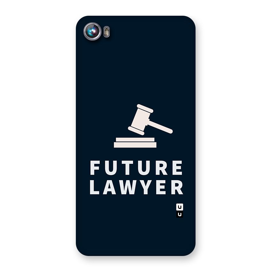 Future Lawyer Back Case for Micromax Canvas Fire 4 A107