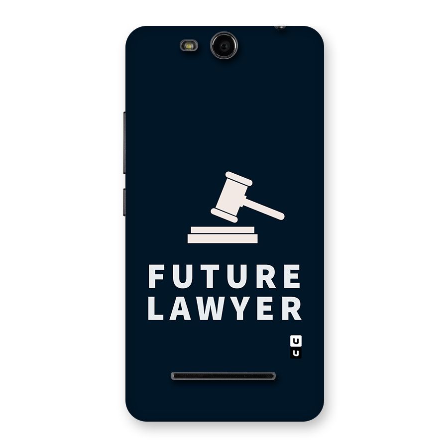 Future Lawyer Back Case for Micromax Canvas Juice 3 Q392