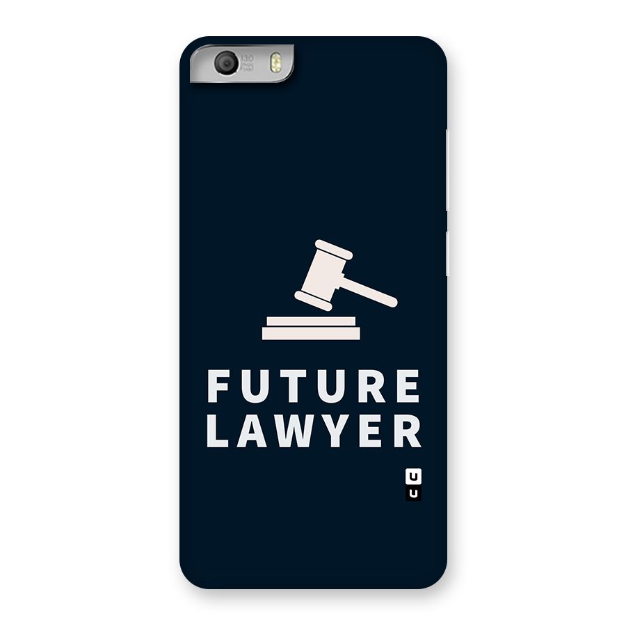 Future Lawyer Back Case for Micromax Canvas Knight 2