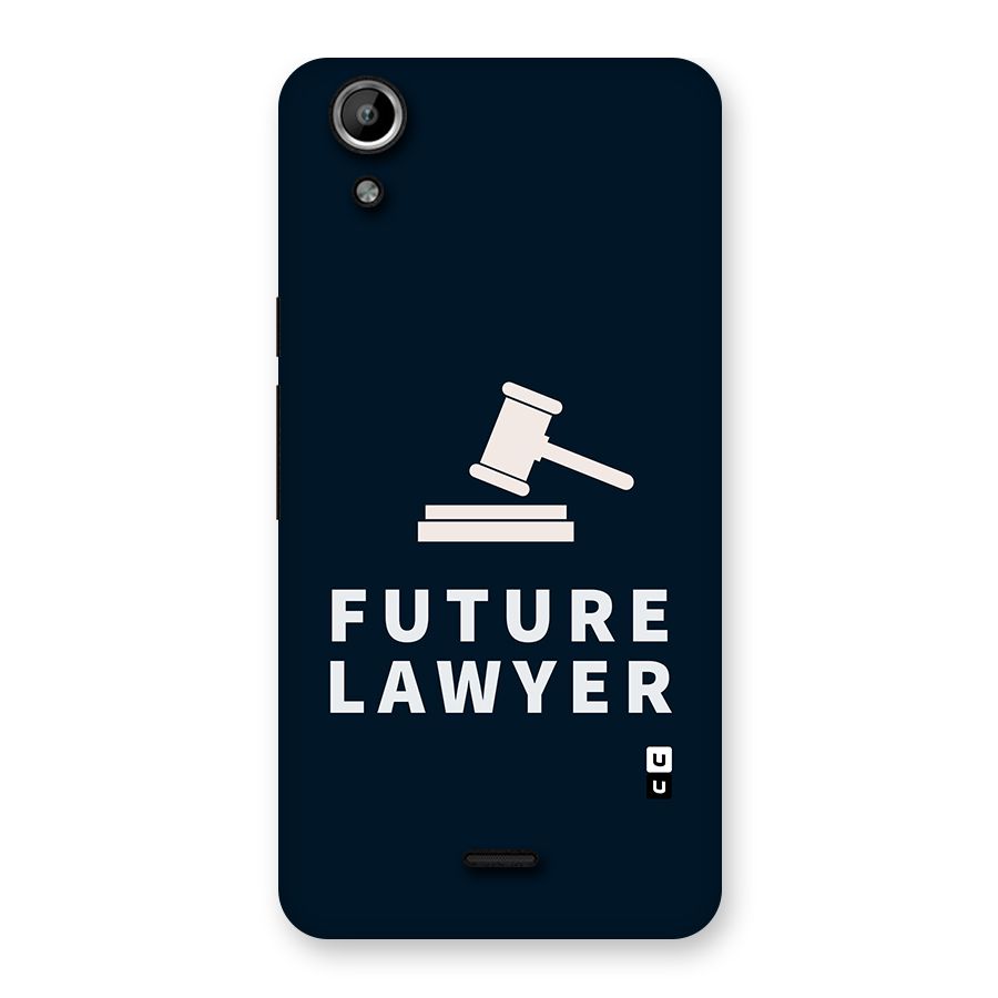 Future Lawyer Back Case for Micromax Canvas Selfie Lens Q345