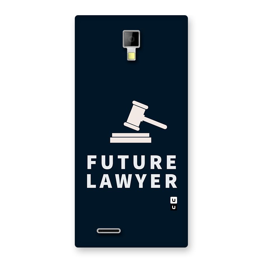 Future Lawyer Back Case for Micromax Canvas Xpress A99