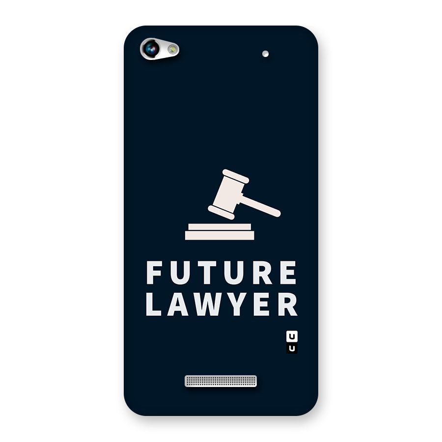 Future Lawyer Back Case for Micromax Hue 2