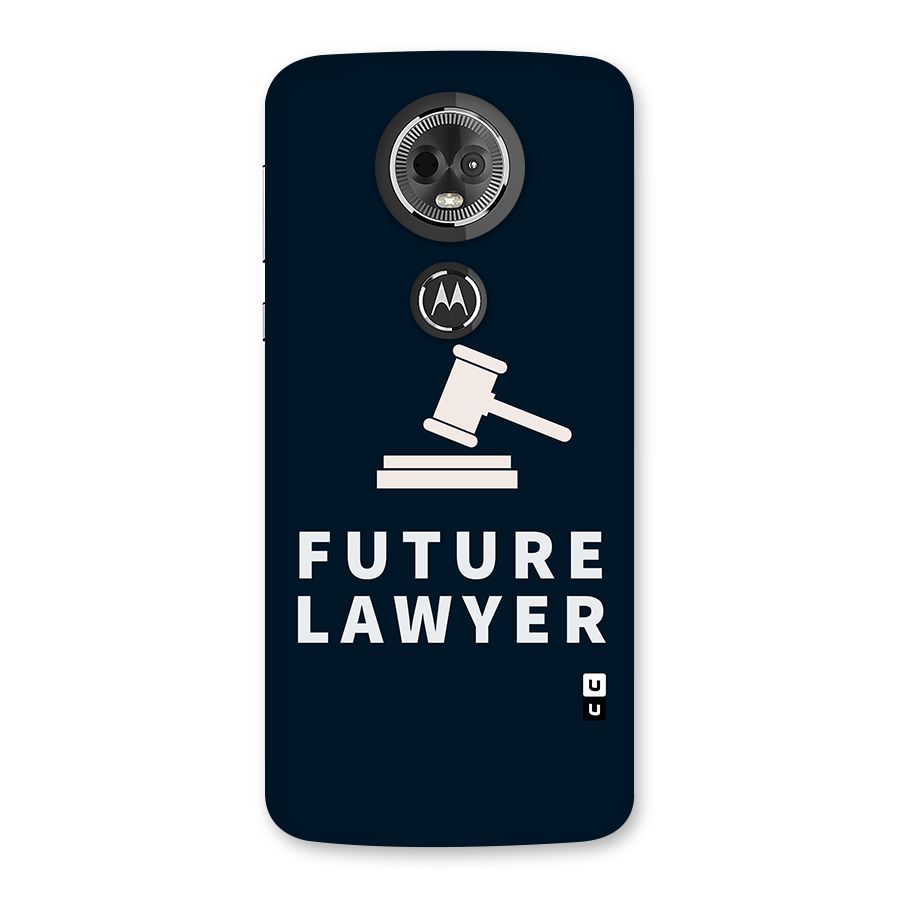 Future Lawyer Back Case for Moto E5 Plus