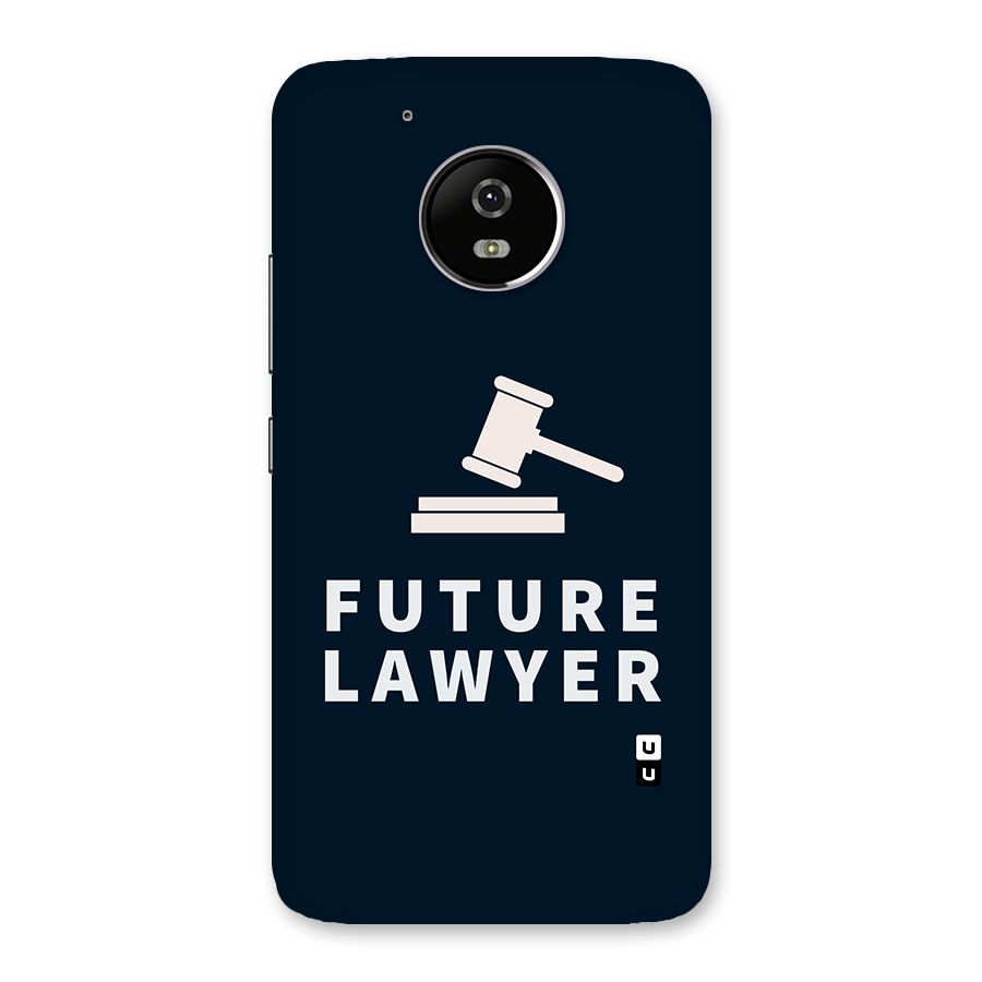 Future Lawyer Back Case for Moto G5