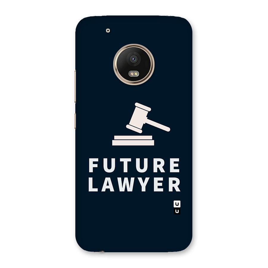 Future Lawyer Back Case for Moto G5 Plus