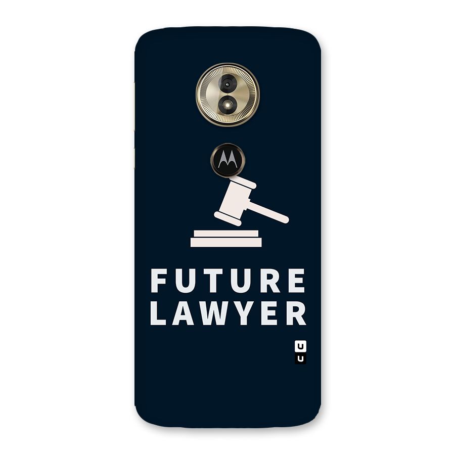 Future Lawyer Back Case for Moto G6 Play