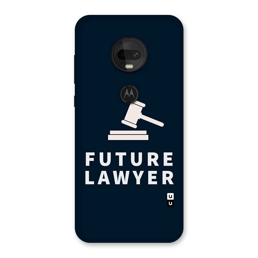 Future Lawyer Back Case for Moto G7