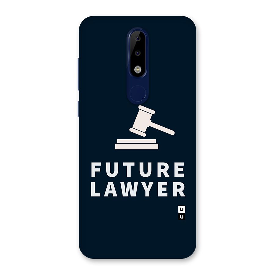 Future Lawyer Back Case for Nokia 5.1 Plus