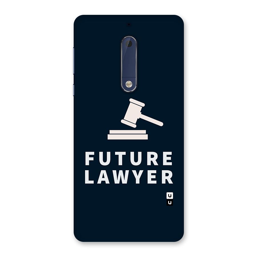 Future Lawyer Back Case for Nokia 5