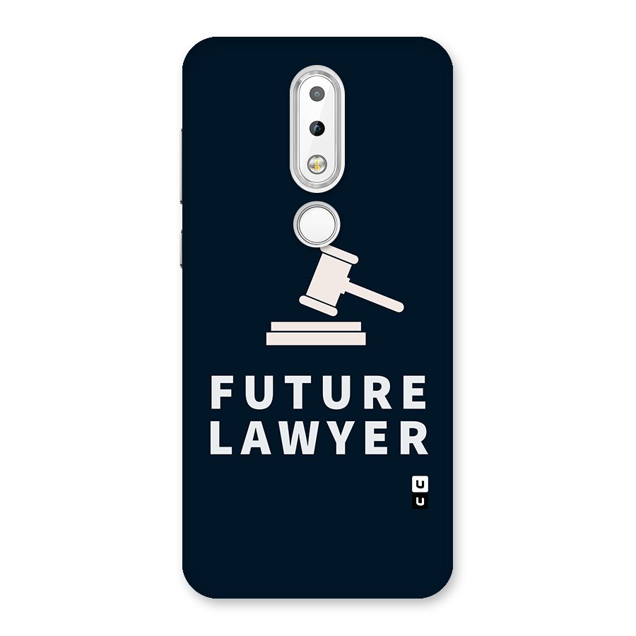 Future Lawyer Back Case for Nokia 6.1 Plus