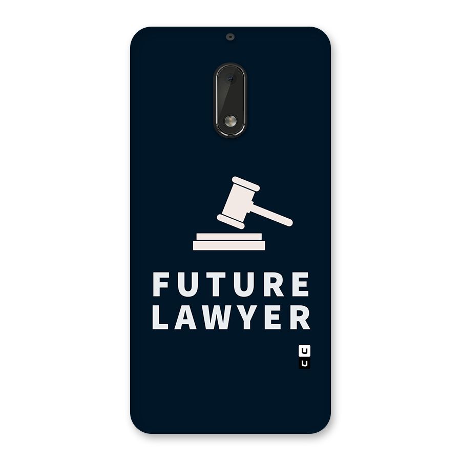 Future Lawyer Back Case for Nokia 6