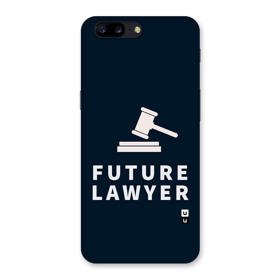 Future Lawyer Back Case for OnePlus 5