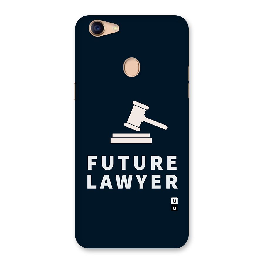 Future Lawyer Back Case for Oppo F5 Youth