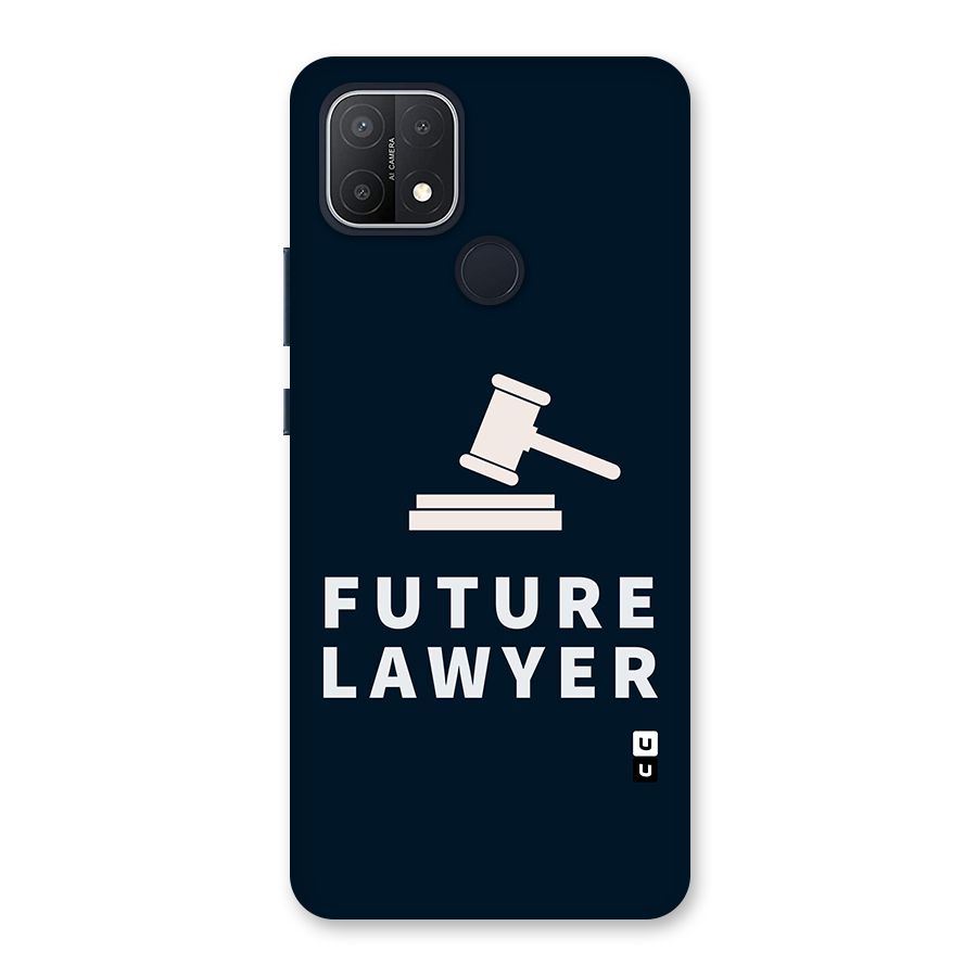 Future Lawyer Back Case for Oppo A15