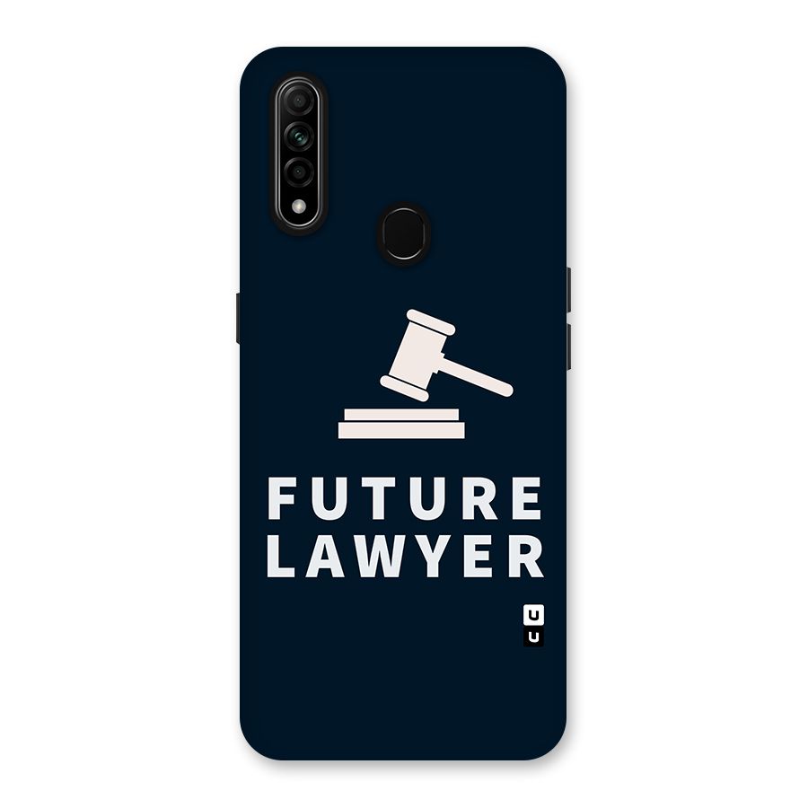 Future Lawyer Back Case for Oppo A31