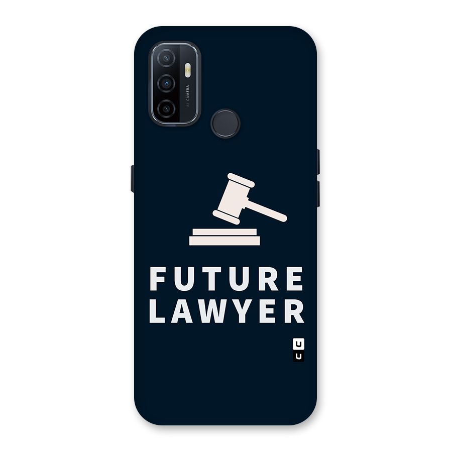 Future Lawyer Back Case for Oppo A32