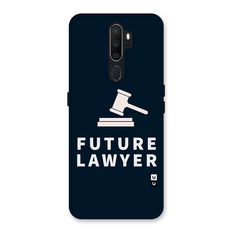 Future Lawyer Back Case for Oppo A5 (2020)
