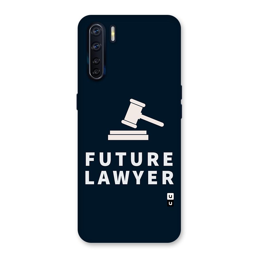 Future Lawyer Back Case for Oppo F15