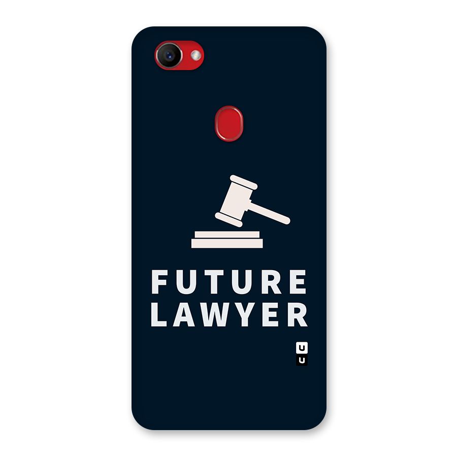 Future Lawyer Back Case for Oppo F7