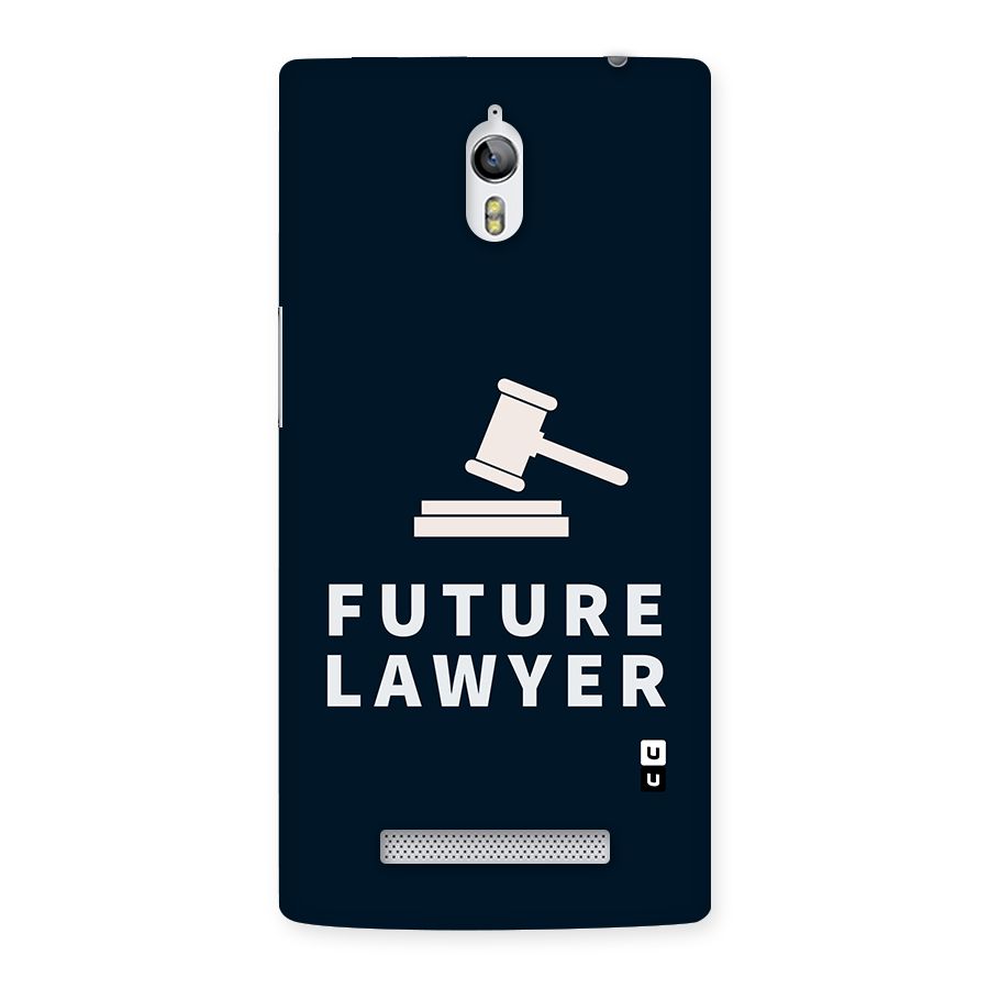 Future Lawyer Back Case for Oppo Find 7