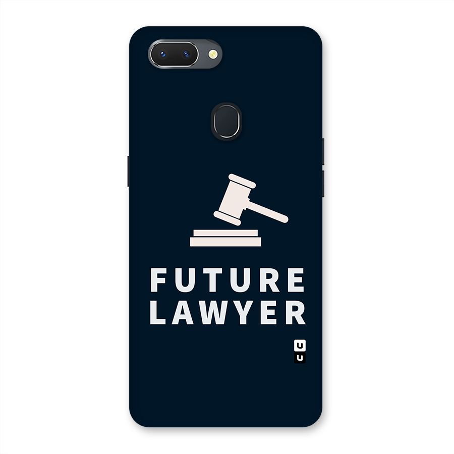 Future Lawyer Back Case for Oppo Realme 2
