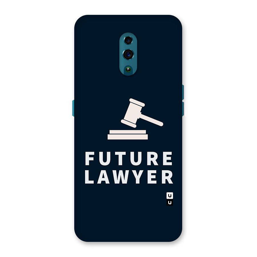 Future Lawyer Back Case for Oppo Reno