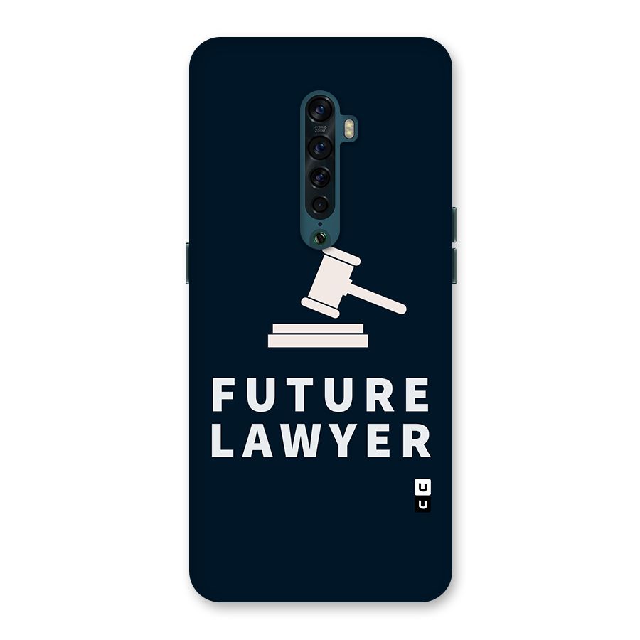 Future Lawyer Back Case for Oppo Reno2