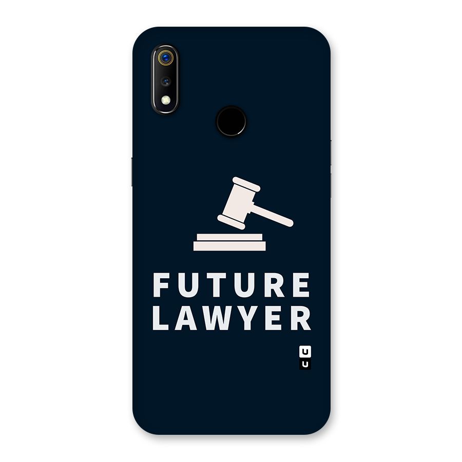 Future Lawyer Back Case for Realme 3