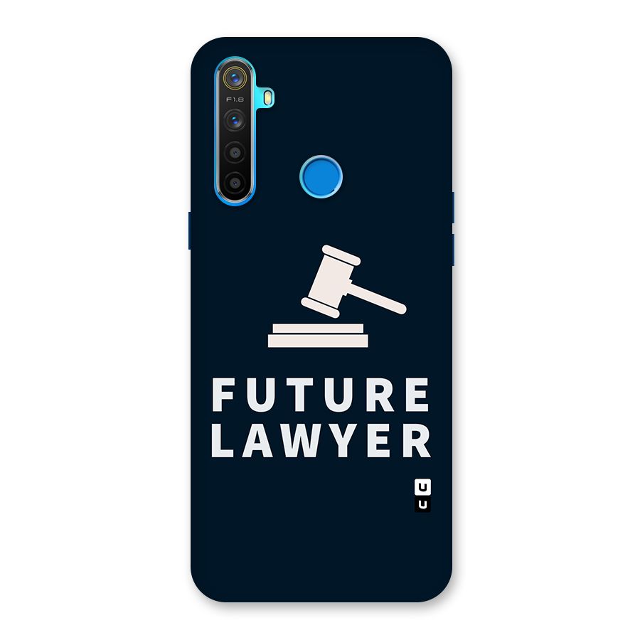 Future Lawyer Back Case for Realme 5