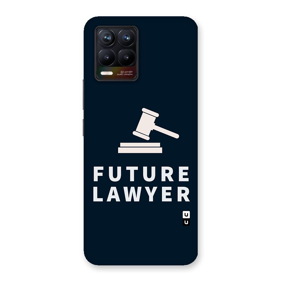 Future Lawyer Glass Back Case for Realme 8