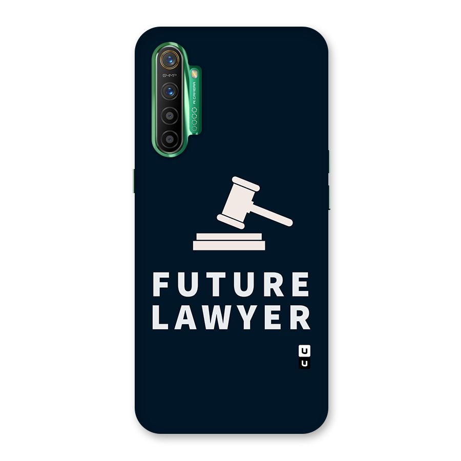 Future Lawyer Glass Back Case for Realme X2