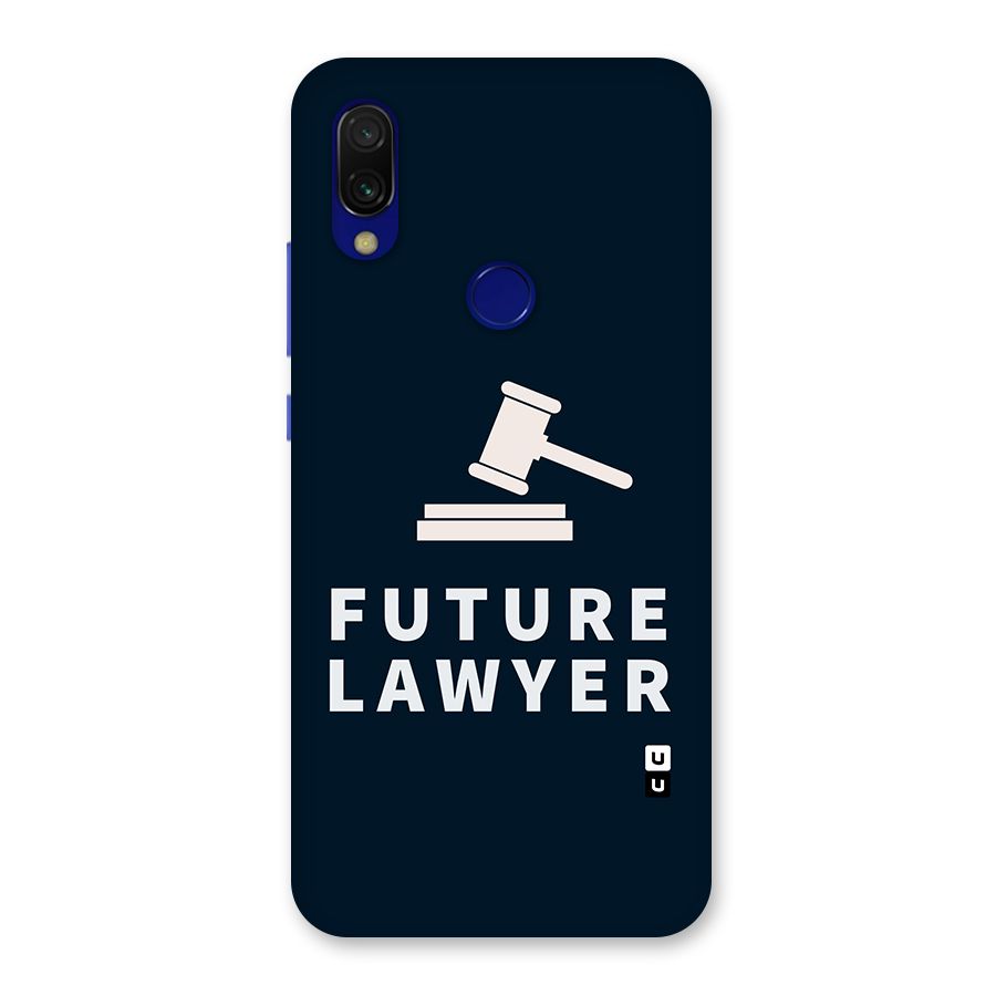 Future Lawyer Back Case for Redmi 7