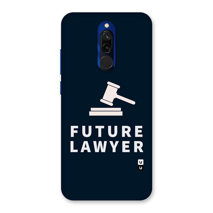 Future Lawyer Back Case for Redmi 8