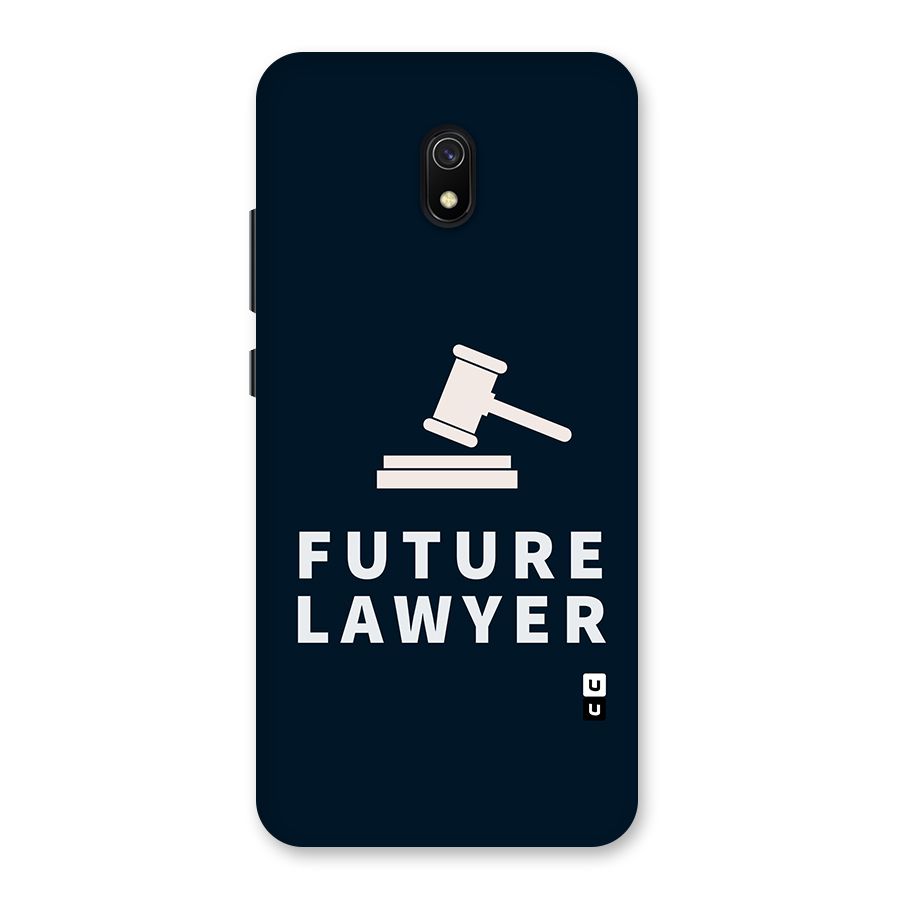 Future Lawyer Back Case for Redmi 8A