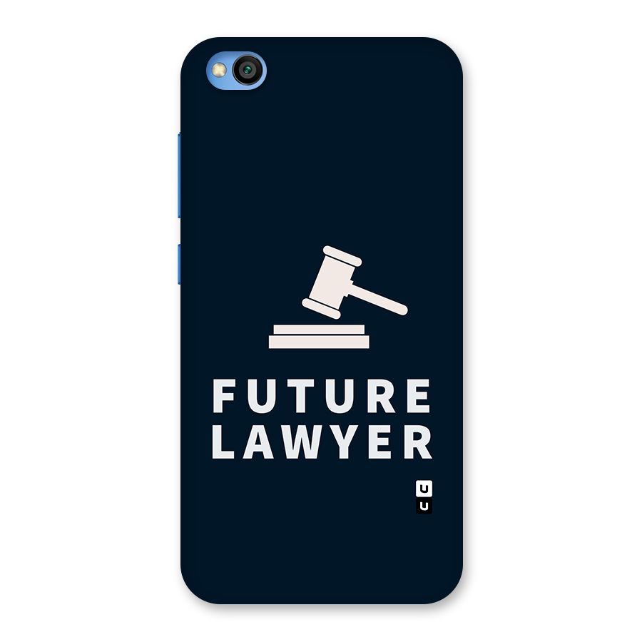 Future Lawyer Back Case for Redmi Go